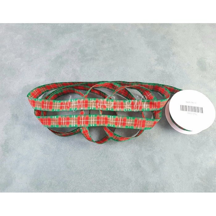 Ataritagrosir Pita Natal - Motif Kotak-Kotak