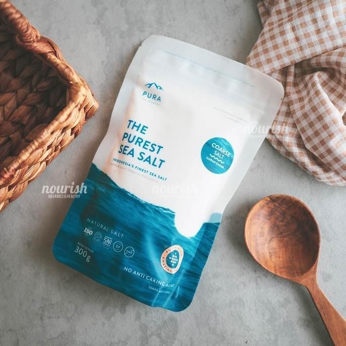 

TERBARU PURA PUREST SEA SALT COARSE 300GR (GARAM LAUT NATURAL) !!!!!