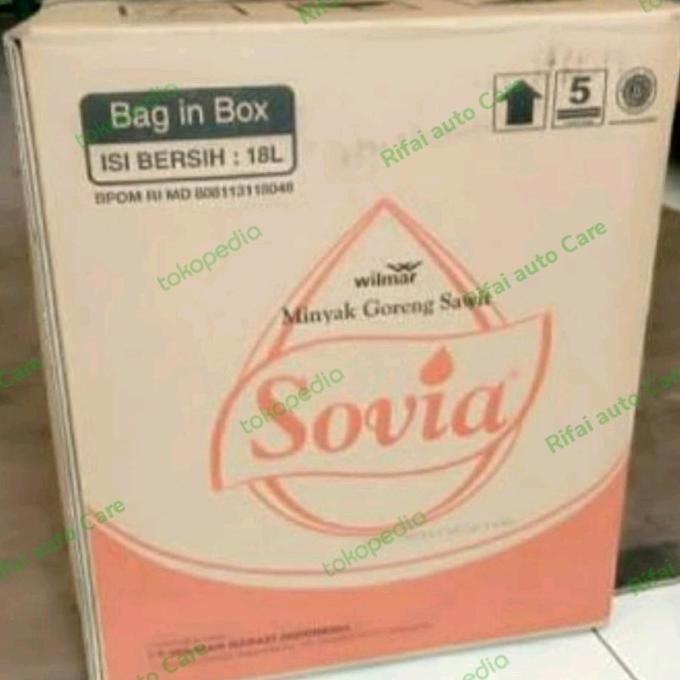 

TERBARU MINYAK GORENG SOVIA 18 LITER BIB !!!!!