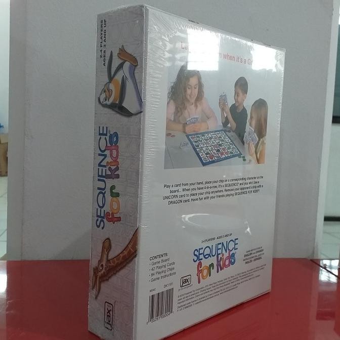 NEW PRODUK SEQUENCE FOR KIDS - BOARD GAME 