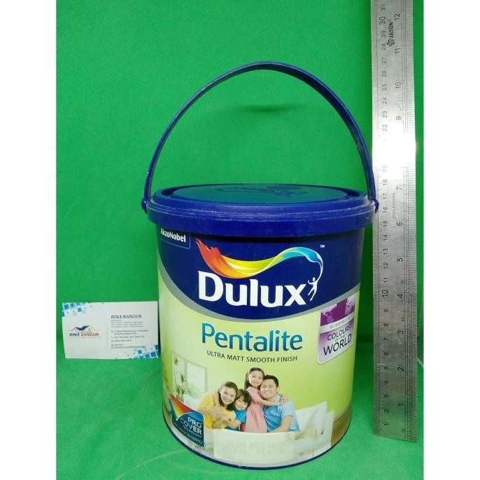 BEBAS ONGKIR - Cat Dulux Pentalite 2290 Briliant White / Interior / 1 Galon (2,5kg)