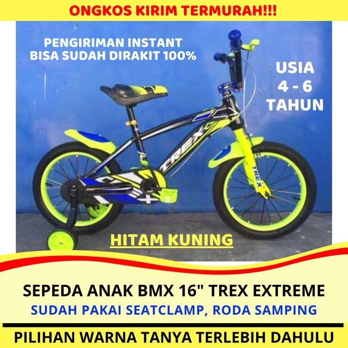Sepeda Anak Bmx 16 Trex Ban Jumbo Murah