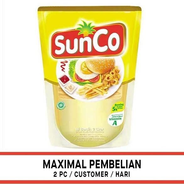 

TERBARU SUNCO COOKING OIL REFILL 2 LITER - MINYAK GORENG !!!!!