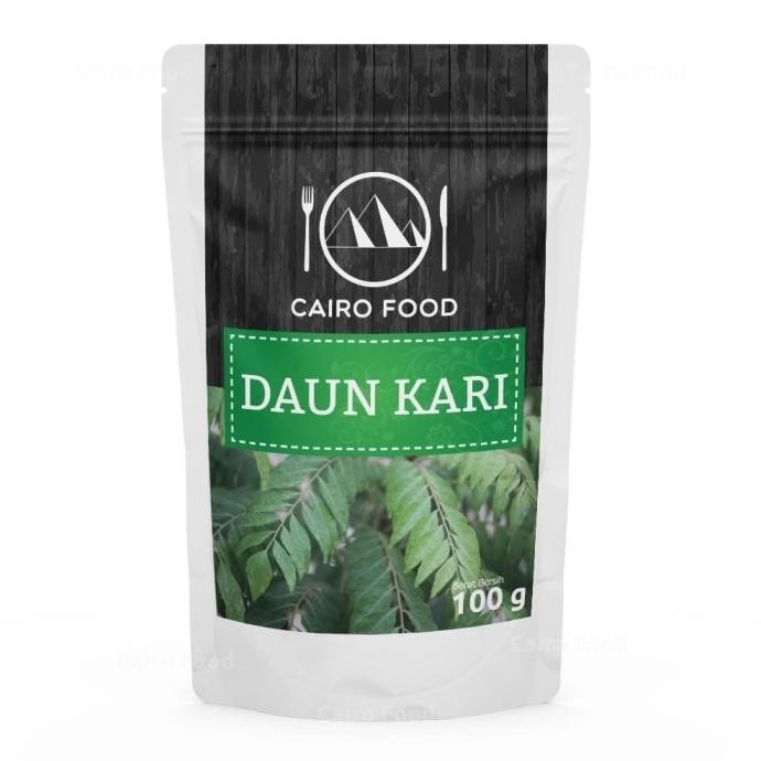 

TERBARU DAUN KARI BUBUK CAIRO FOOD - 100 GRAM !!!!!