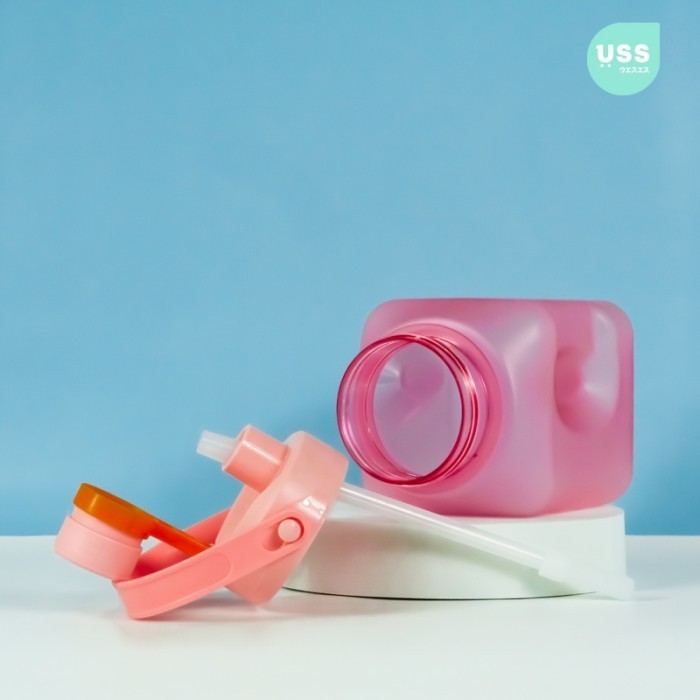 Uss Botol Minum Kotak 1300Ml 1,3Liter Viral