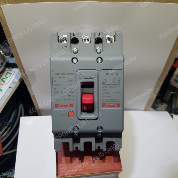 Mccb Himel Hdm3 3Phase 18Ka 32A 40A 50A