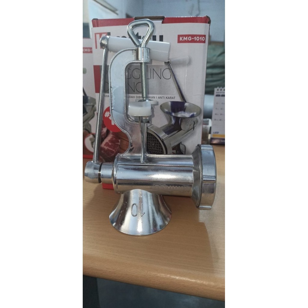 Gilingan Daging Manual 10" & 12" giling Daging Kualitas Stainless