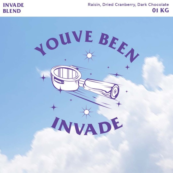 

Biji Kopi Arabika Espresso Blend - Invade Blend 1 Kg