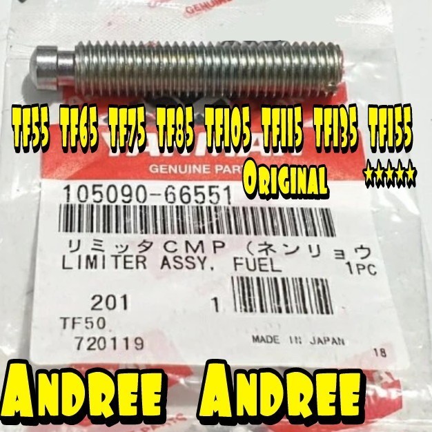 :<:<:<:<] Limiter Assy Baut Setelan Gas Yanmar TF55 TF65 TF75 TF85 TF105 TF115 TF135 TF155 TF-55