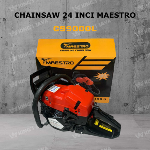 +%+%+%] Chainsaw Maestro 9000L Bar Laser 24" CS9000L Maestro Mesin Gergaji