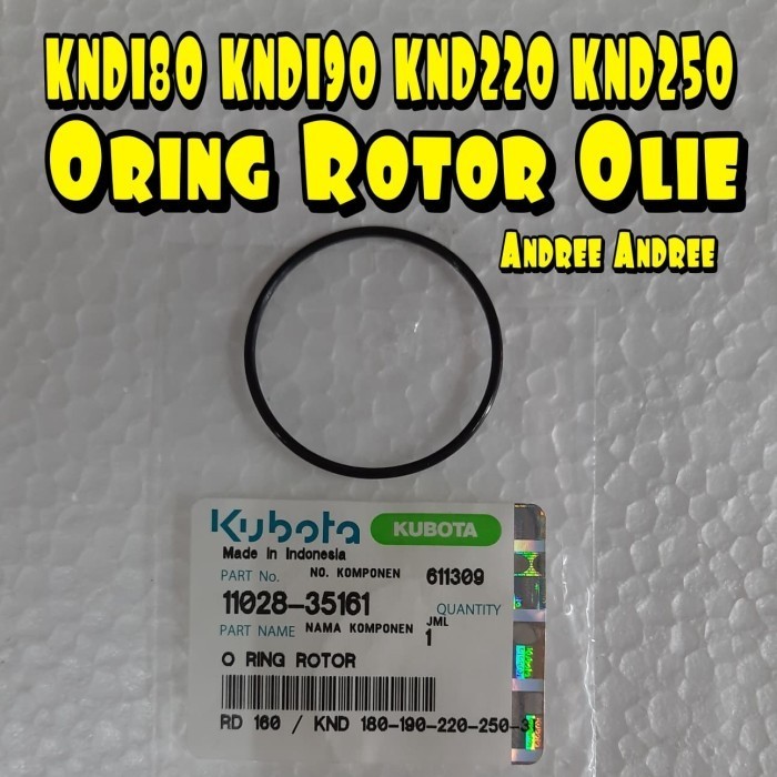 ] KND180 KND190 KND220 KND250 RD160 Oring Rotor Olie Kubota Original