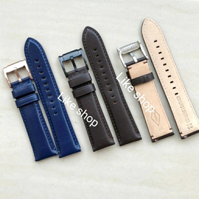 TALI STRAP JAM TANGAN FOSSIL FOSIL WATCH KULIT LEATHER PRIA 22MM RESTOCK