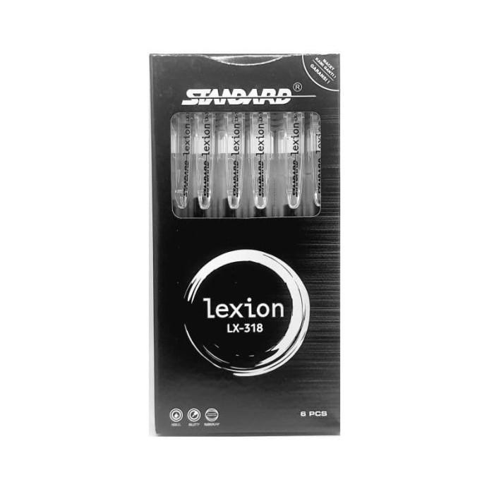 

STANDARD PEN LEXION 0.5 LX-318 ISI 6 PCS Import