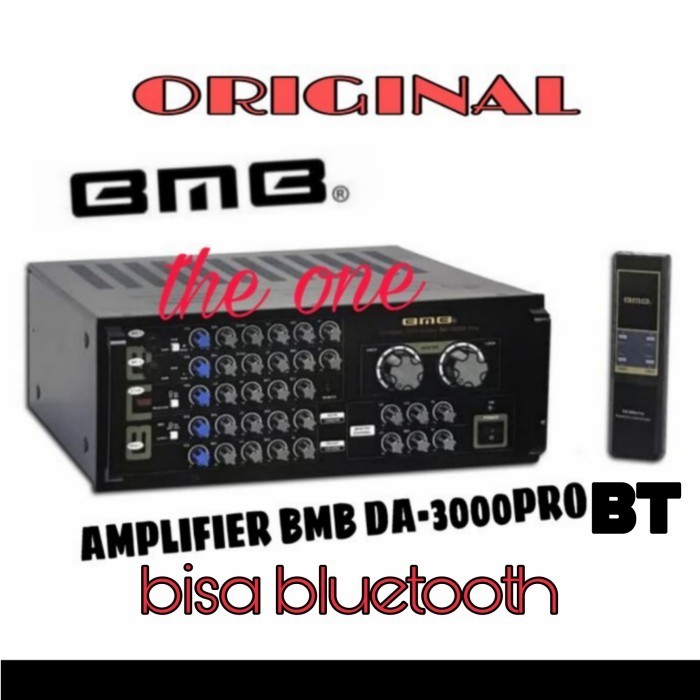 Terlaris Ampli Bmb Da 3000 Pro Amplifier Karaoke Bmb Da3000Pro Original Resmi