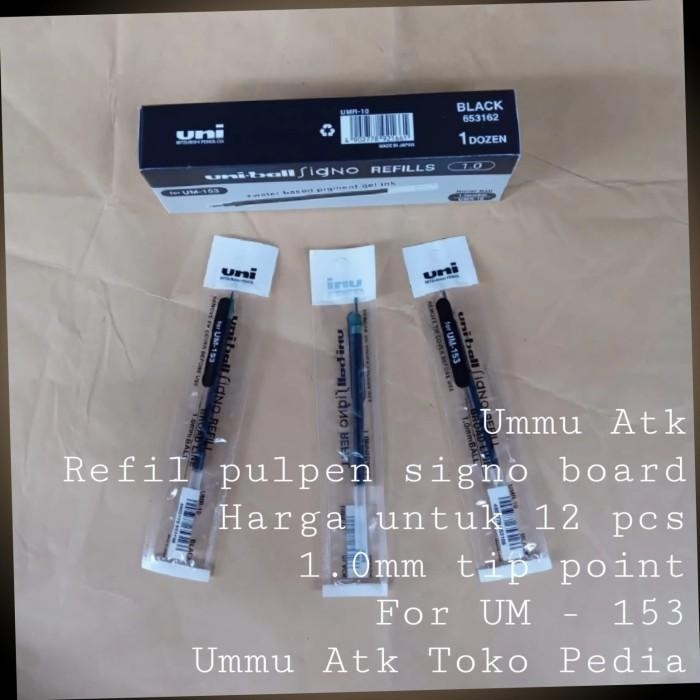 

Refil Pena Uni-Ball Signo Board 1.0mm UM-153. Import