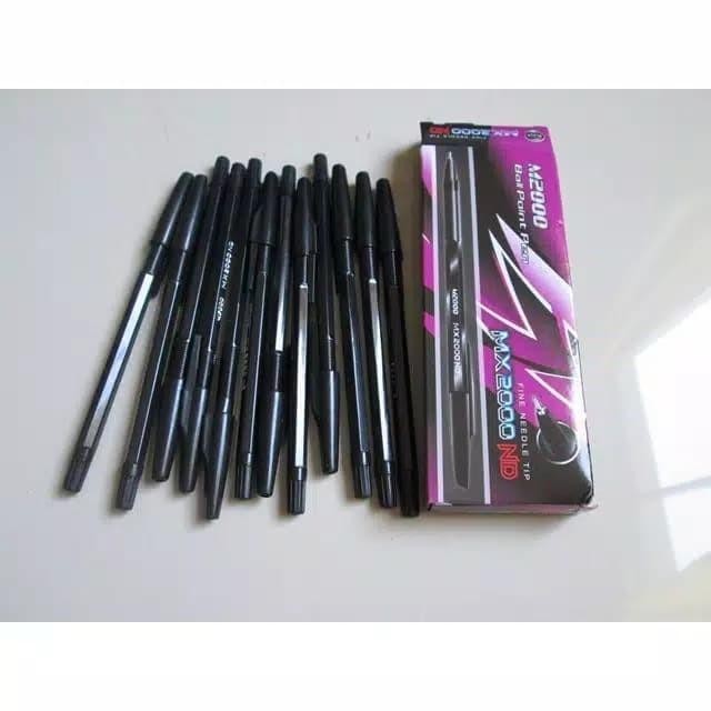 

Pulpen Murah M2000 warna hitam 144pcs Import