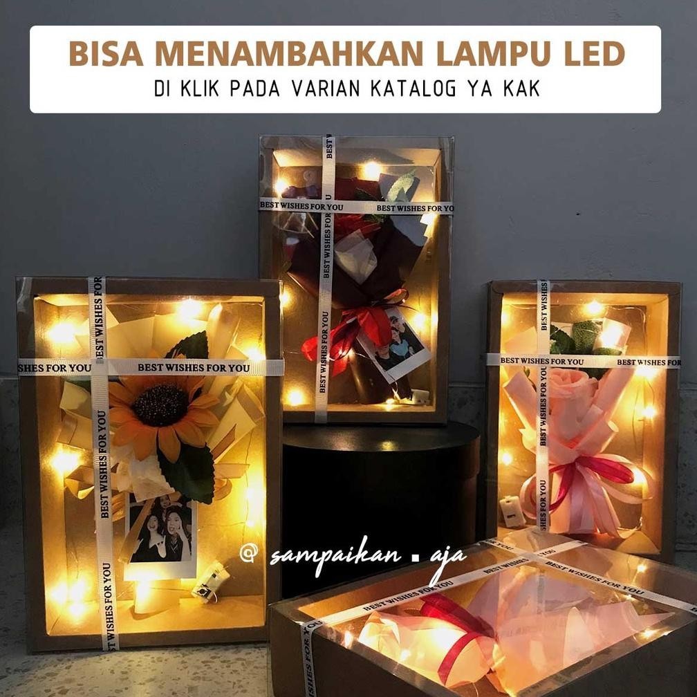 

BISA COD Premium Gift Flower Box / Flower Box Bouquet | Kado Wisuda, Kado Ulang Tahun, Hadiah Anniversary at-126