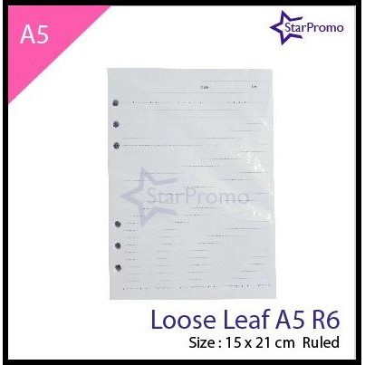 

GRATIS ONGKIR LOOSE LEAF A5 RING 6 GRID !!!!!!!