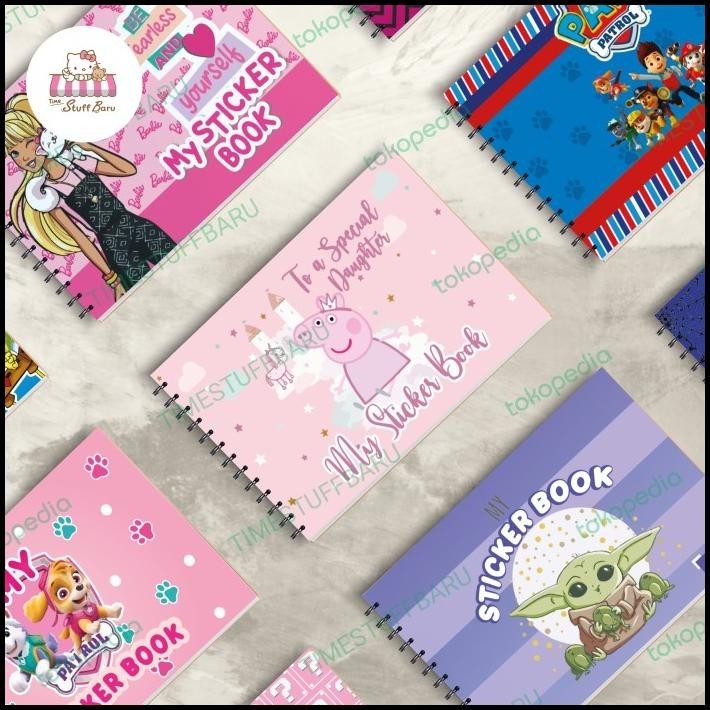 

BEST DEAL TSB LOTSO BLANK STICKER BOOK ALBUM BUKU KOSONG UNTUK KOLESI !!!!!!