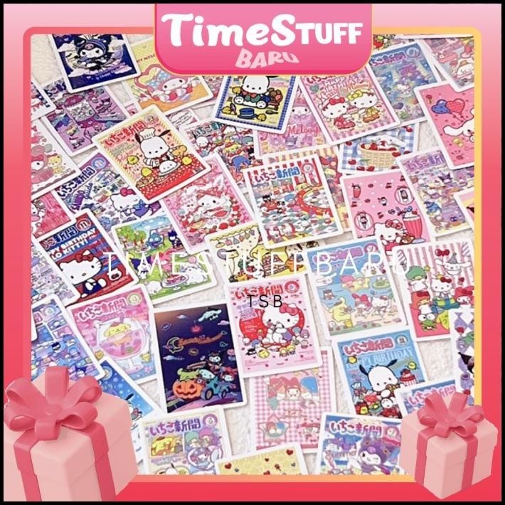

GRATIS ONGKIR TSB 100 PCS STICKER SANRIO KUROMI MY MELLODI BUKU CATATAN HIASAN