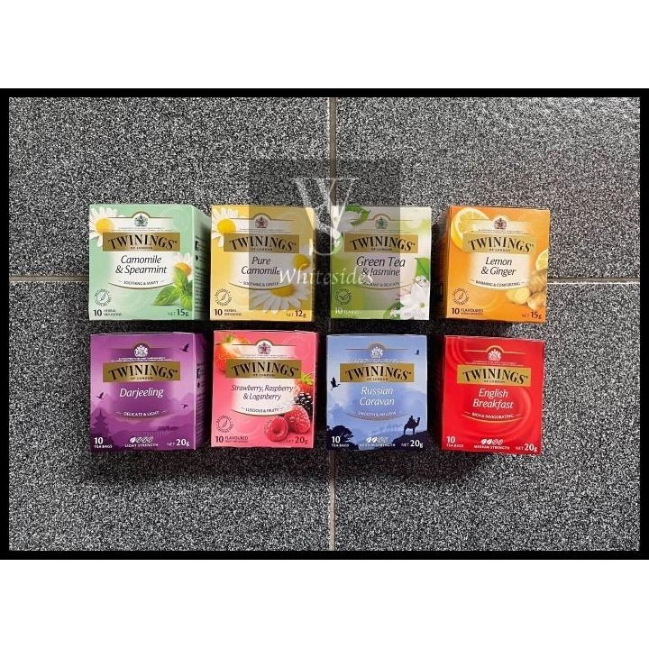 

TERMURAH TWININGS ENGLISH BREAKFAST EXTRA STRONG EARL GREY CHAI 10 TEA BAGS !!!!!!!