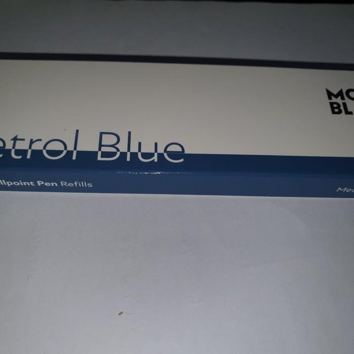 

Refill Montblanc Ballpoint Warna Petrol Blue Import