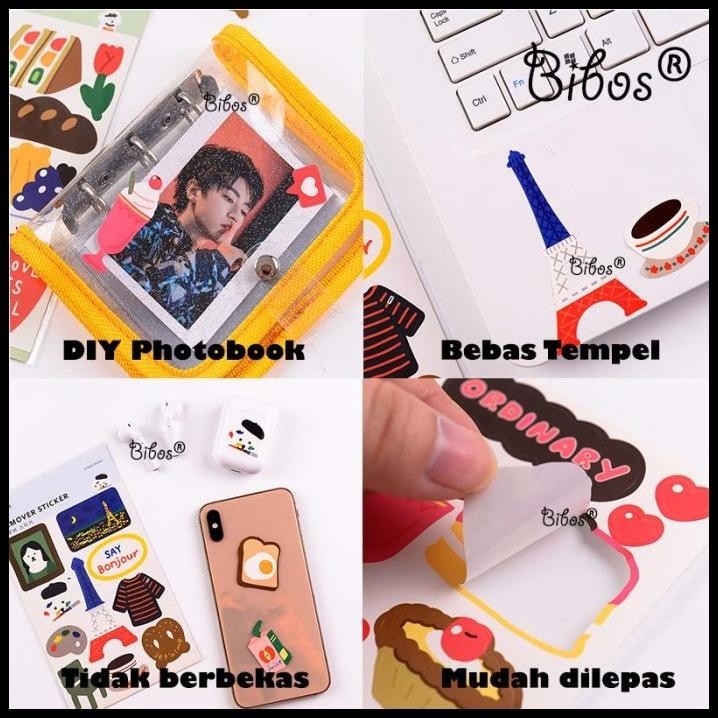 

HOT DEAL DIY AESTHETIC STICKER BUKU DIARY STIKER TUMBLER STIKER DECOR HP LAPTOP !