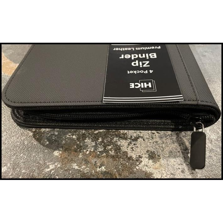 

DISKON HICE PREMIUM ZIP ALBUM CARD BINDER 4 POCKET AND 12 POCKET BINDER