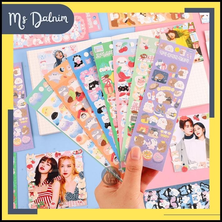 

TERBARU STIKER HEWAN LUCU UNIK CUTE CAT ANIMAL DECO JOURNAL STICKER PVC ST84 !
