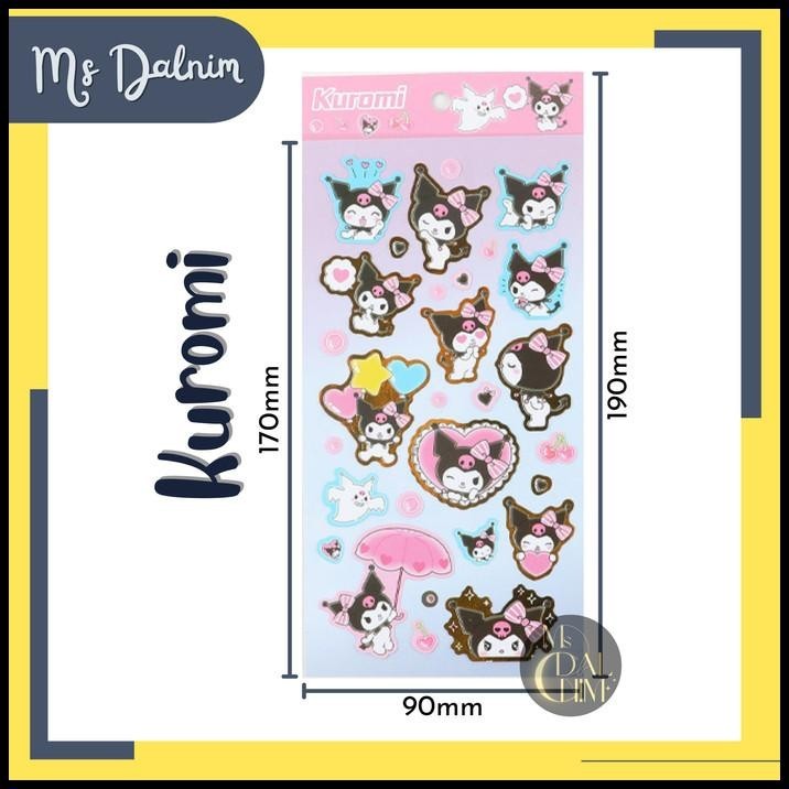 

BEST DEAL STIKER SANRIO MENGKILAP LUCU AESTHETIC DECO JOURNAL STICKER - ST141 !!!!!!!