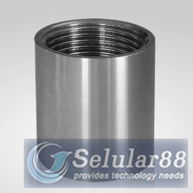 Socket Coupling 1 1/2 inch Stainless Steel 316 SUS316 Class 150 BSPT