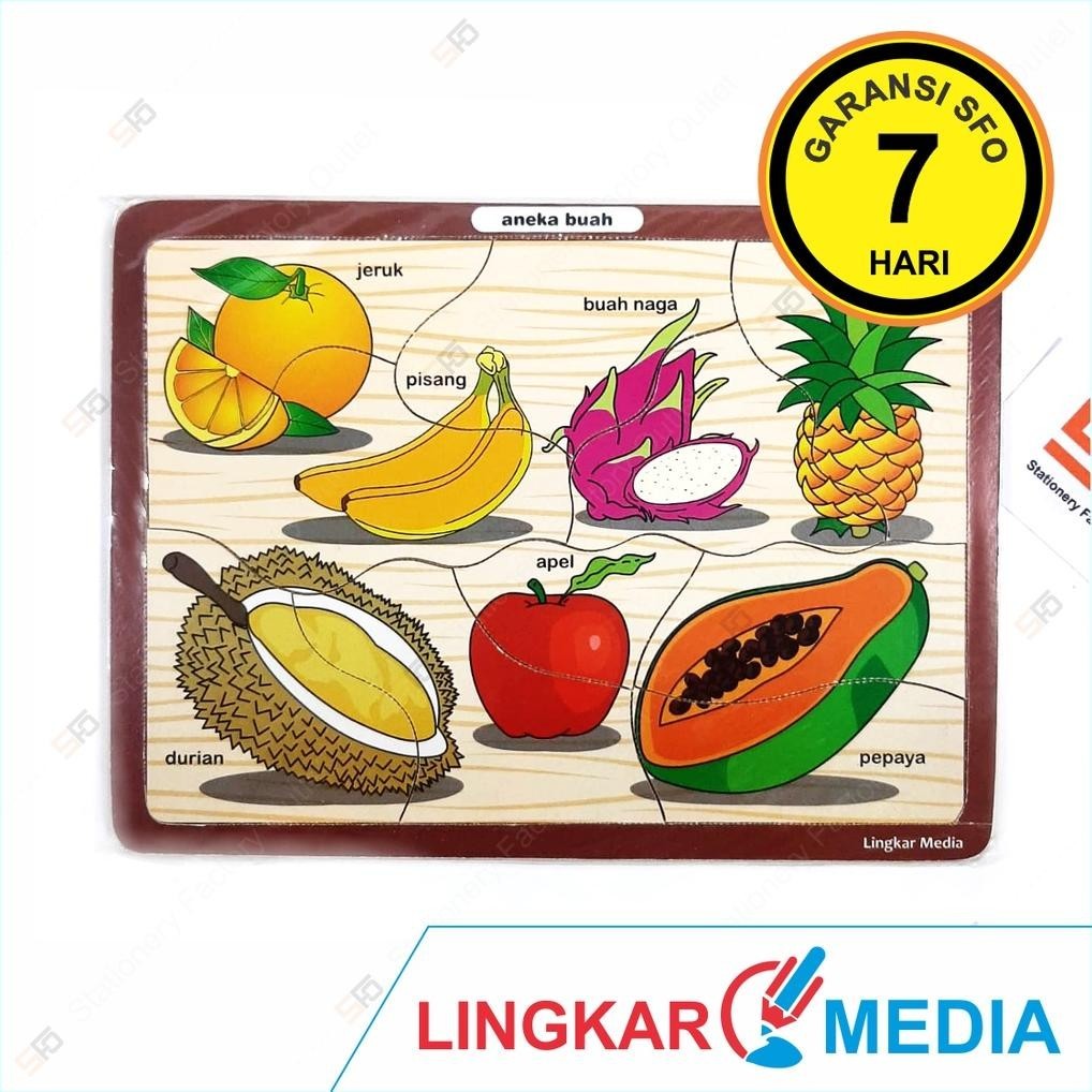 

Puzzle Kayu Anak Classic Lingkar Media - Mainan Edukasi