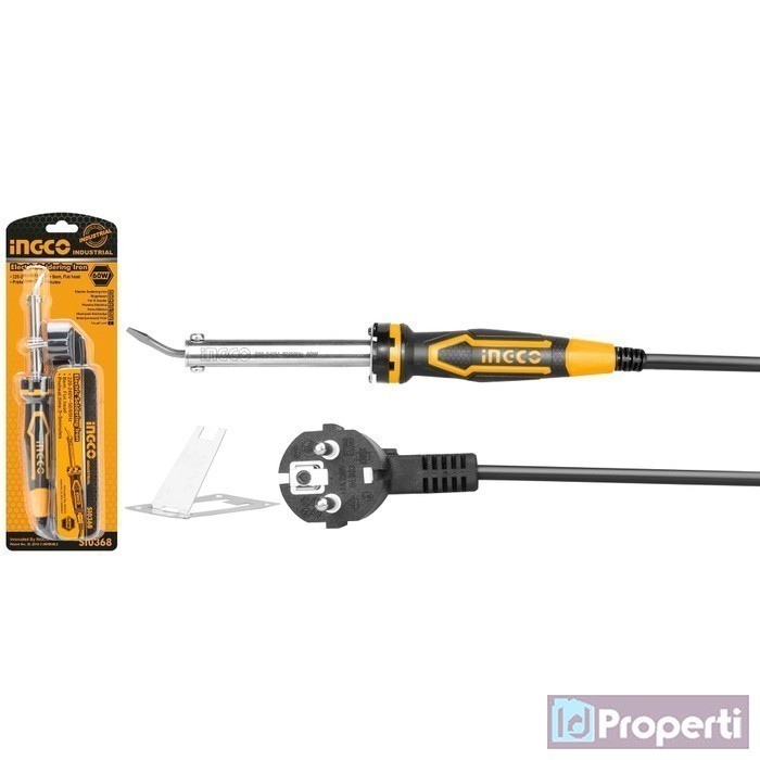 Ingco SI0368 Solder Listrik 60W Soder Timah Kabel Solderan Elektronik