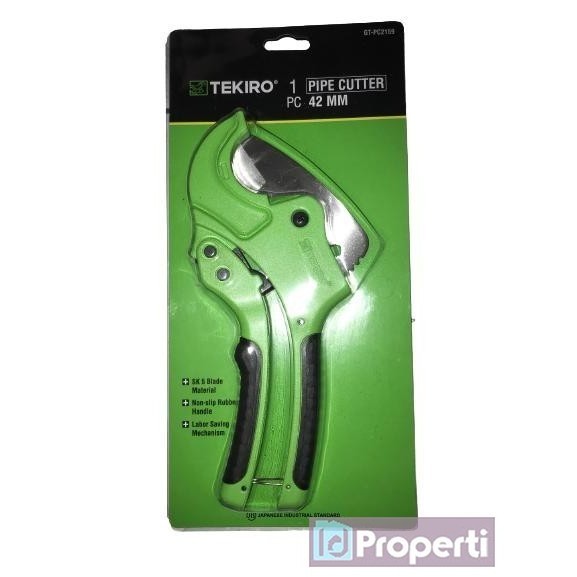 

Tekiro Pipe Cutter 42mm Gunting Tang Alat Potong Pipa PVC Tajam Kuat