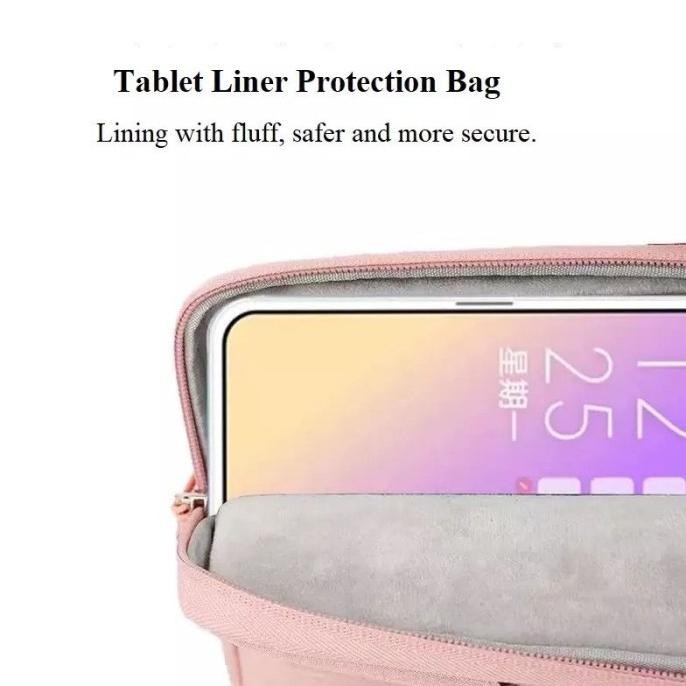 Tas Laptop ICIDU Sarung Tablet Android IPAD 10 inch - Hitam