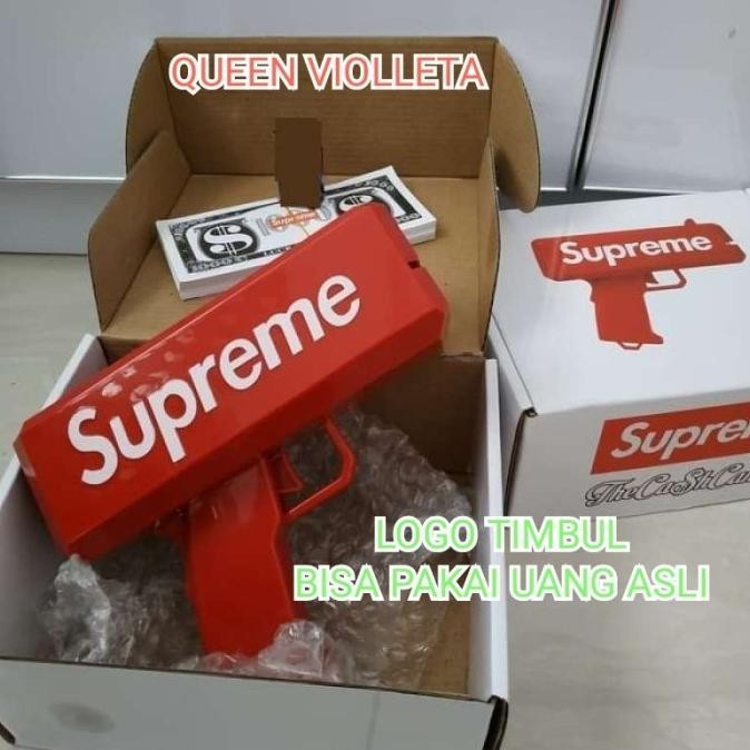 Money Gun - Mainan Money Gun Supreme Gun Tembakan Uang