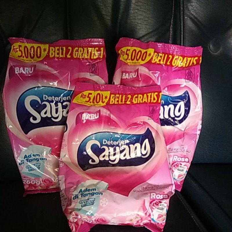 Deterjen Sayang / Sabun Sayang