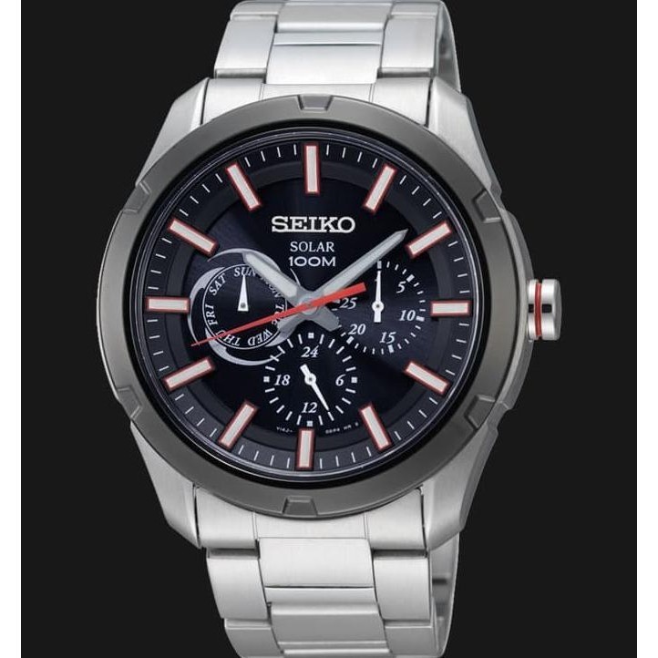 Jam Tangan Seiko Criteria Solar Original SNE259P1 ORIGINAL 100%