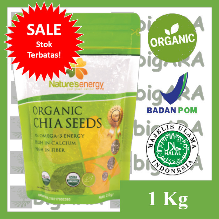 

Nature'S Energy Chia Seeds 1Kg Nature Natures Chia Seed 1 Kg 1 Kilo