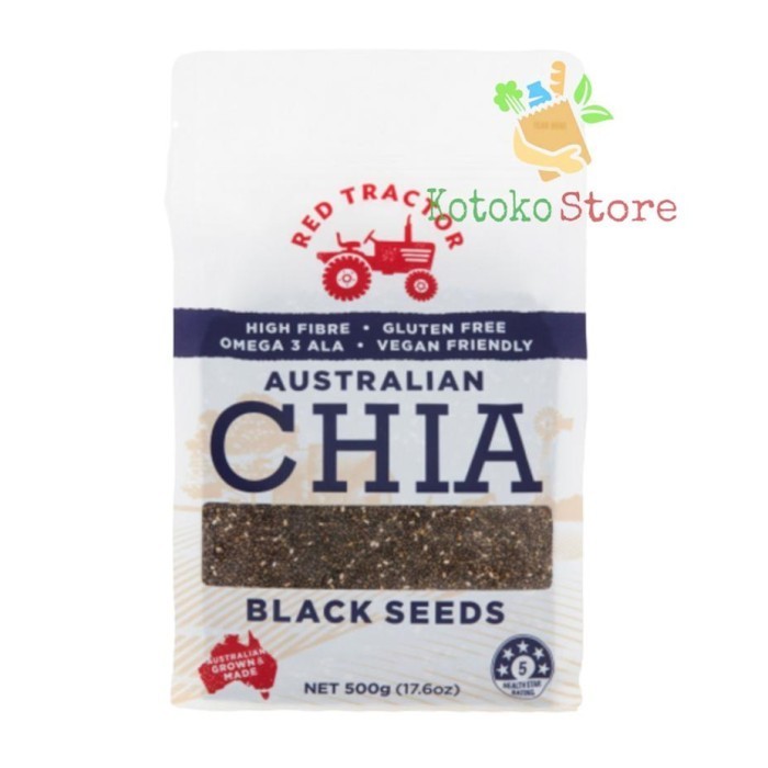 

Red Tractor Australia Chia Bla Seeds / Chia Bla Seed 500Gr