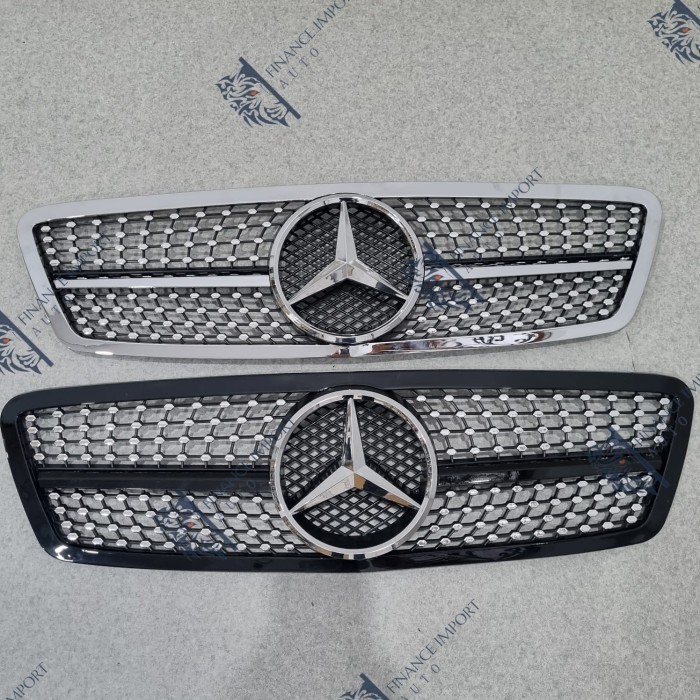 Grill Diamond Mercedes W203 C200 C230 C240 2000-2007 Grille Amg W203