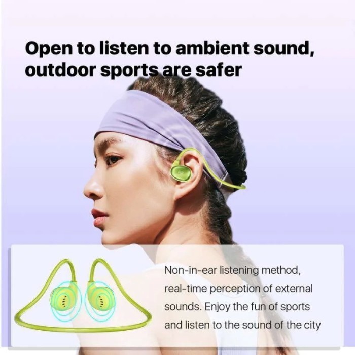 Kiip Wireless Dth3 Over-Ear True Wireless Headphones For Sports