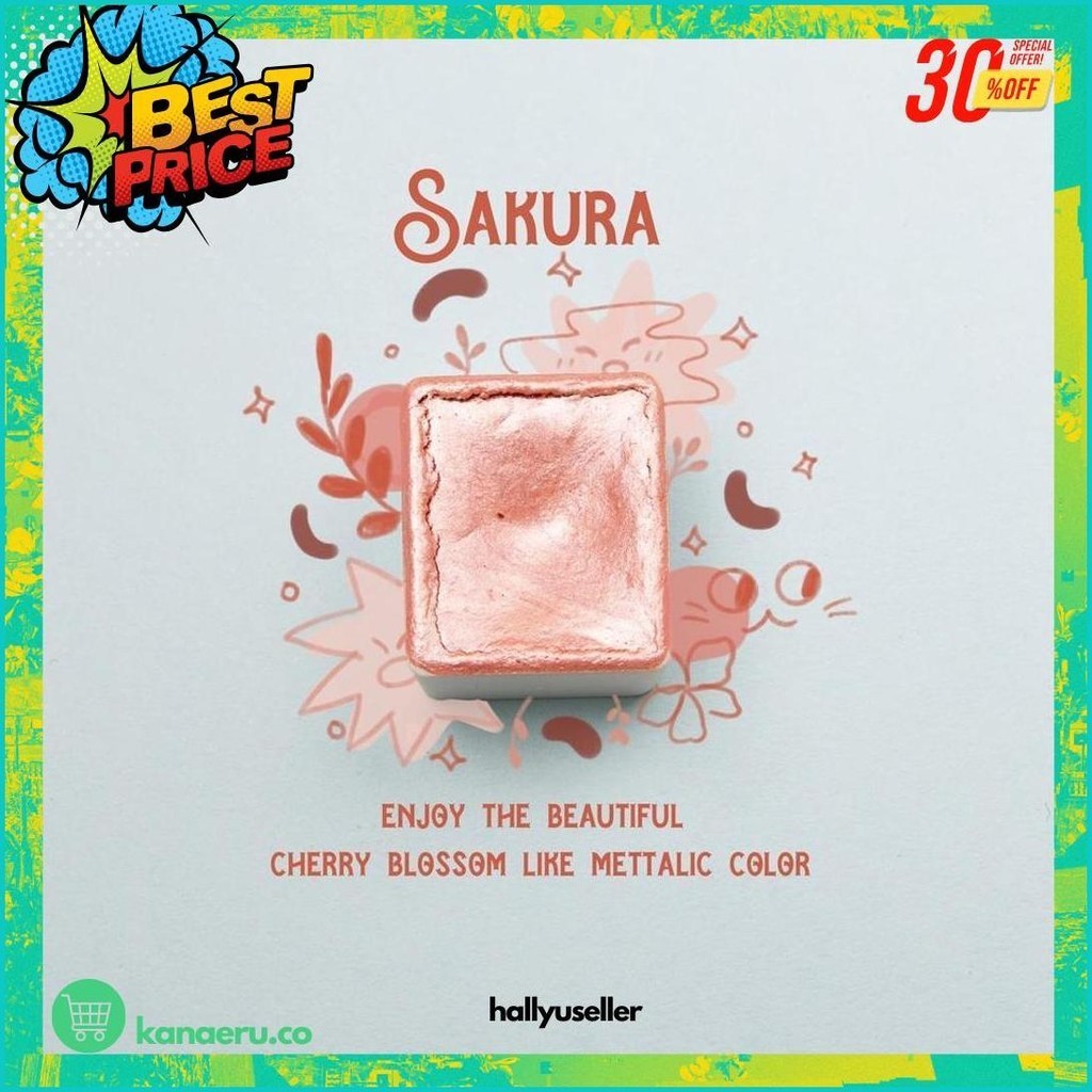 

Dreamy Poppies Mettalic Hanmade Watercolor Series 2 [Promo][Cod][Gratisongkir]