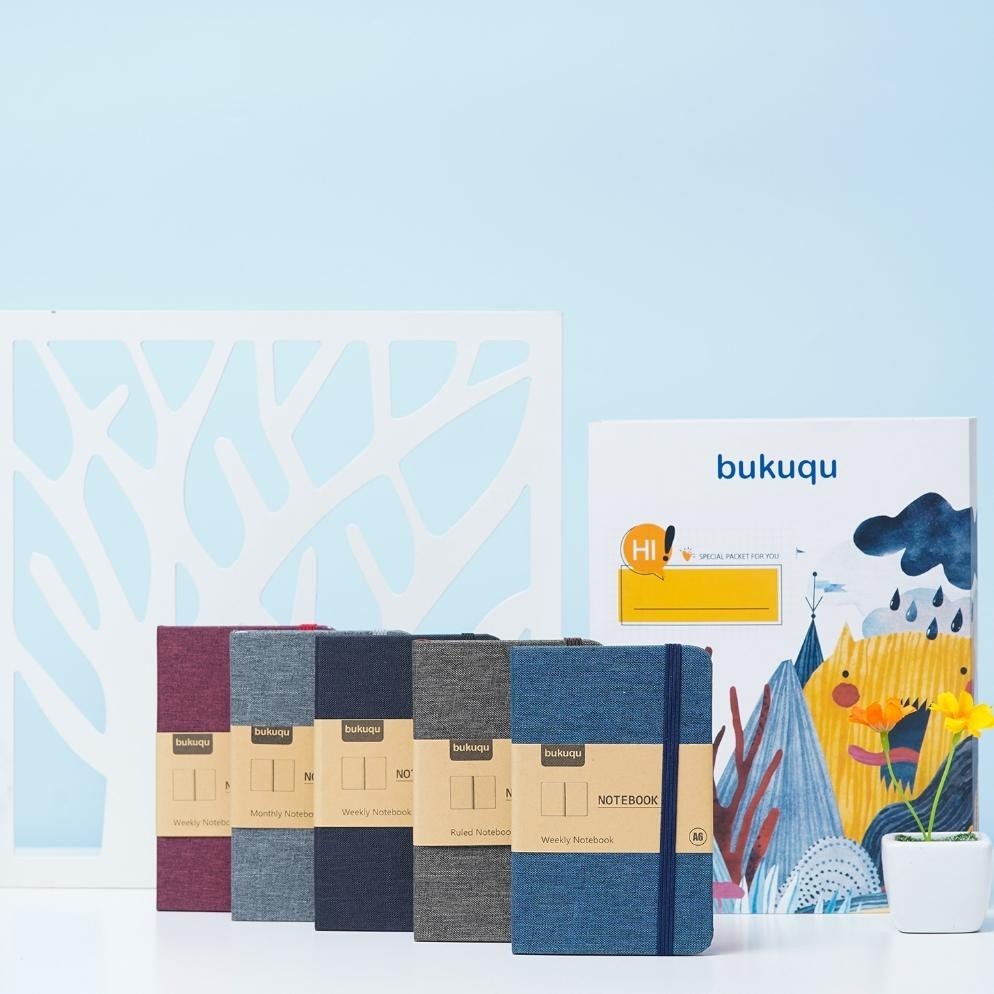 

er-87 Bukuqu Pocket Denim - Buku Saku Ukuran A6 Viral