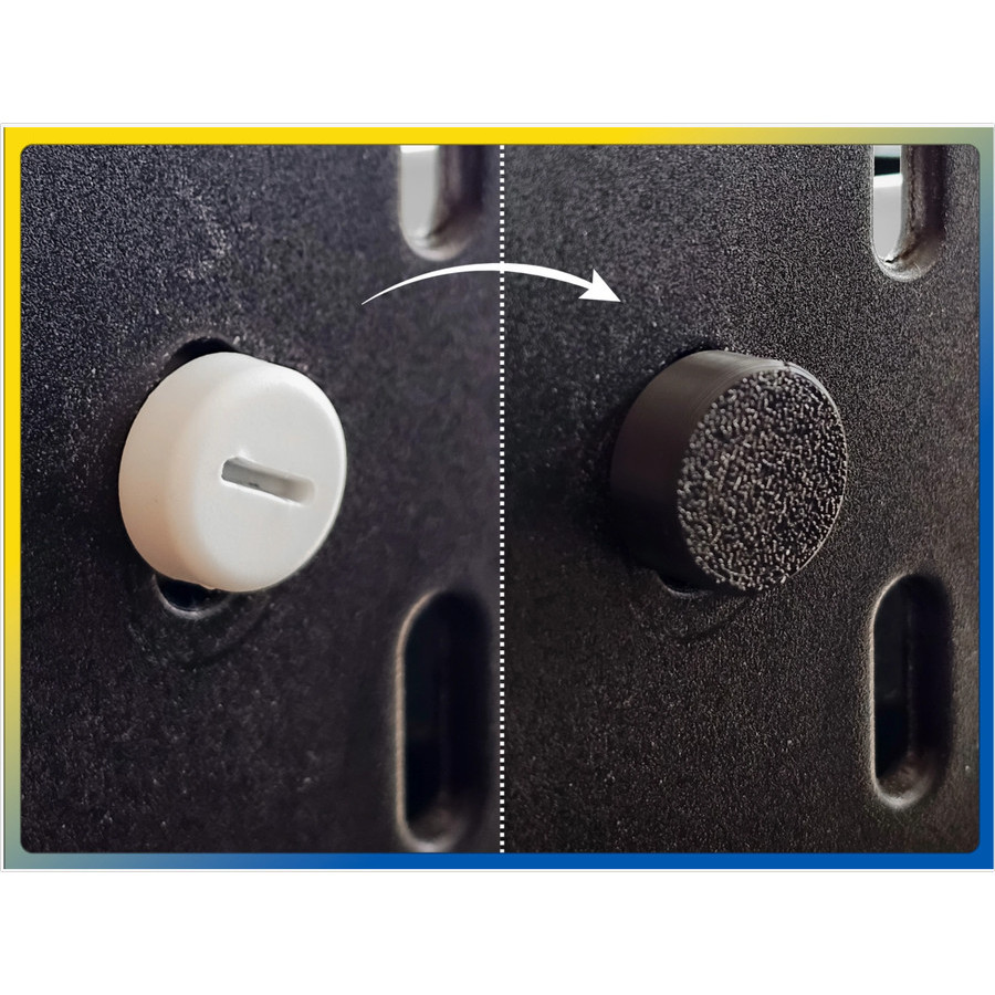 

3D Custom Penutup Baut Papan Berlubang Pegboard