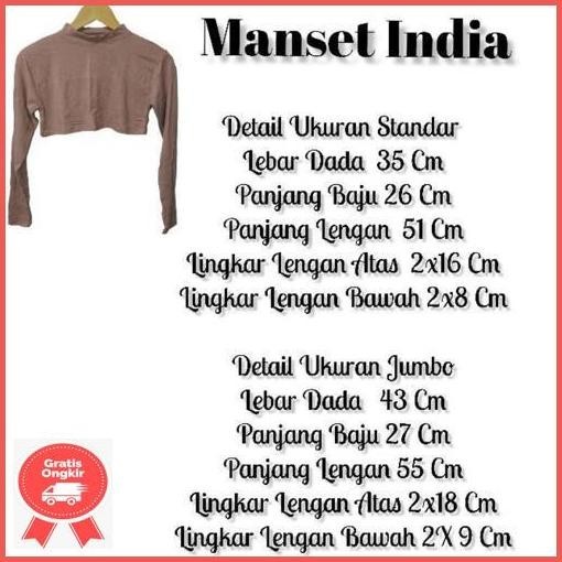 Bisa Cod Manset India Crop Top/Manset Uniqlo Kaos Premium Jaminan Original