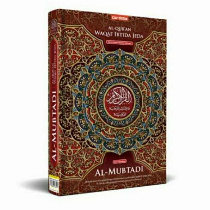 

Alquran Waqaf Ibtida Al-Mubtadi A5, Al-Quran Almubtadi Tajwid Warna