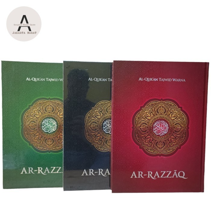 

Alquran Arrazaq A3, Al Quran Tajwid Ar-Razaq Lansia Non Terjemah