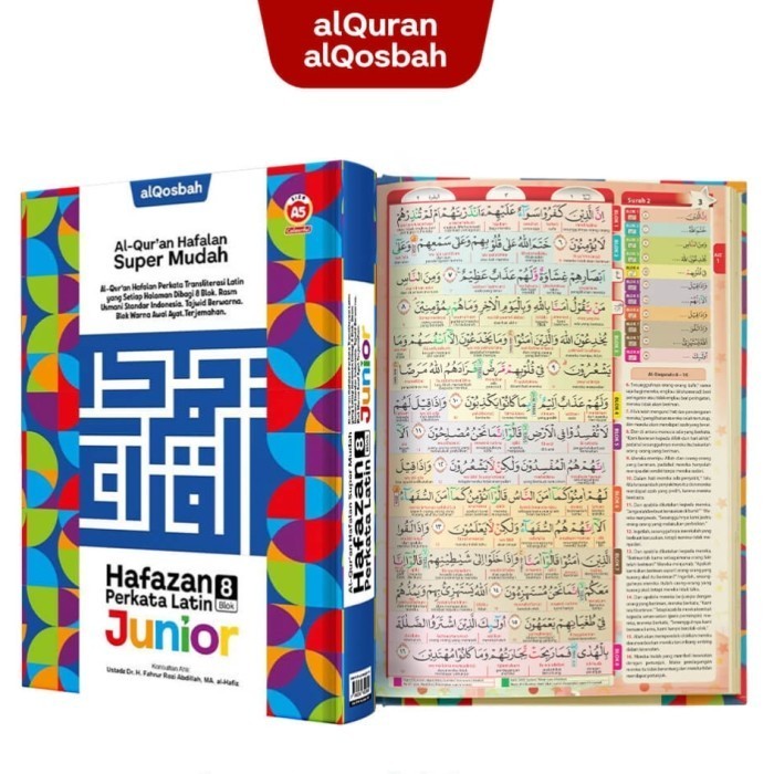 

Alquran Hafazan Perkata Latin BEGINNER 8 Blok Warna Uk A5