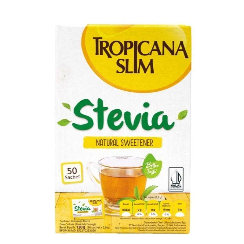 

TROPICANA SLIM Stevia Natural Sweetener 130 g